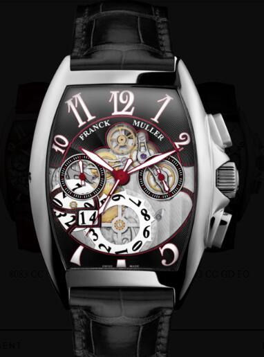 Review Franck Muller Cintree Curvex Men Grande Date Replica Watch for Sale Cheap Price 8083 CC GD FO OG N